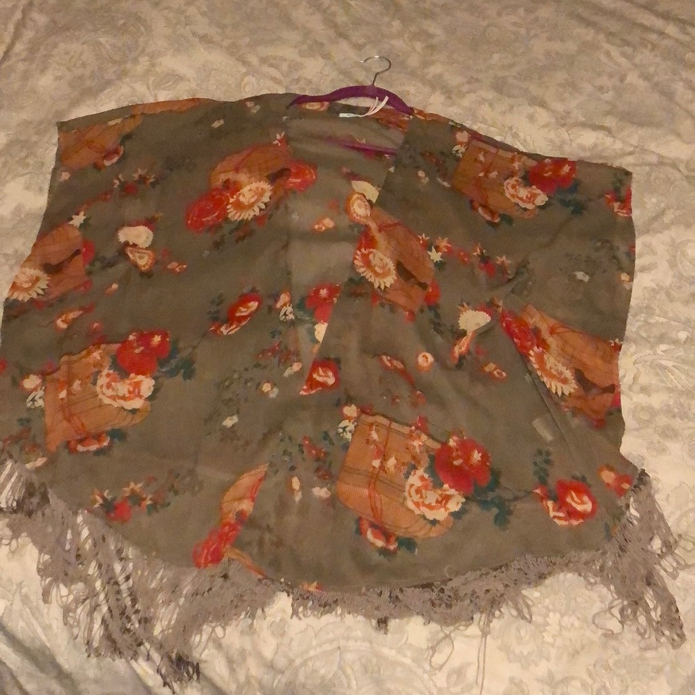 Cute Fall Colors Duster